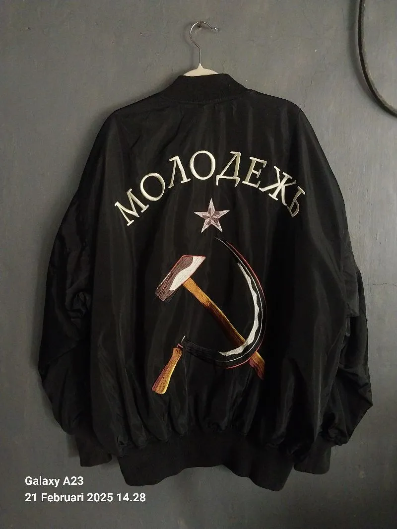 Luxury Sportswear Bomber jacket Pria black photo 1