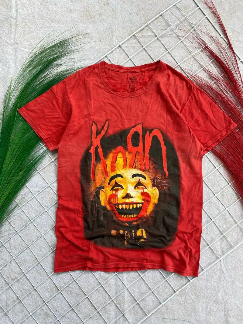 Fruit of the Loom Vintage Luxury T-shirt Pria red photo 1