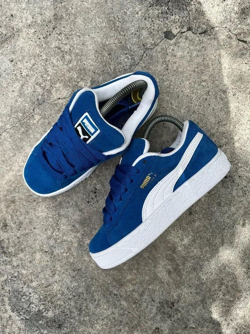 Puma Streetwear Sneakers Wanita white blue photo 1