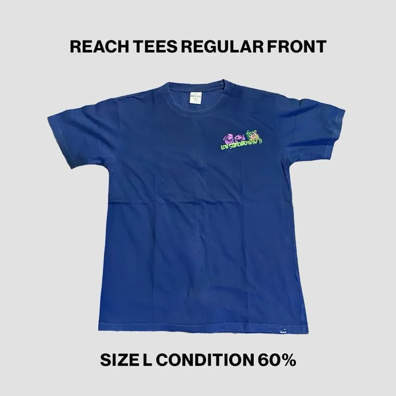 Casual T-shirt Pria blue photo 1