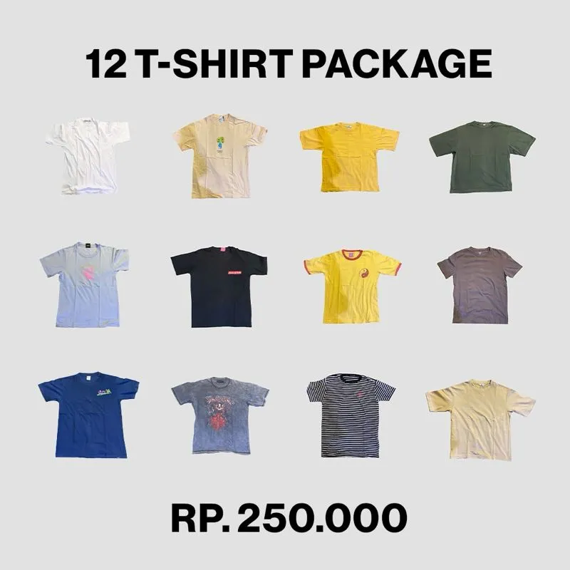 Casual T-shirt Pria multicolor photo 1