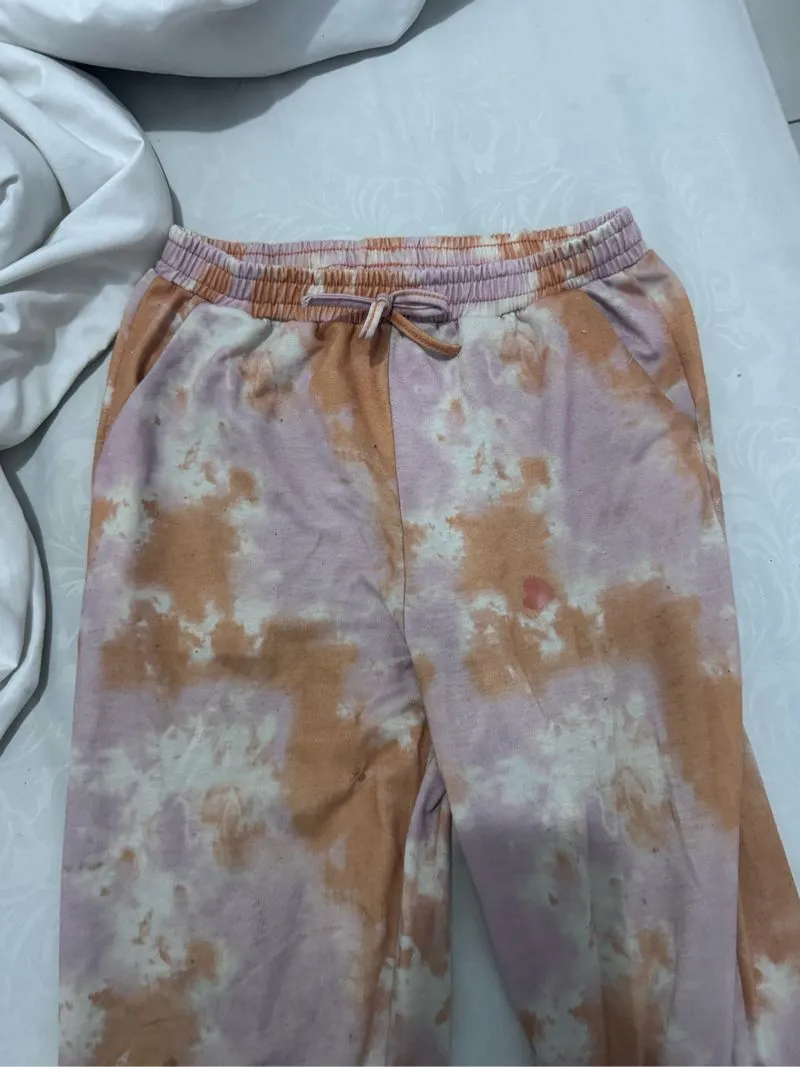 Shein Casual Sweatpants & Joggers Wanita pink orange photo 1