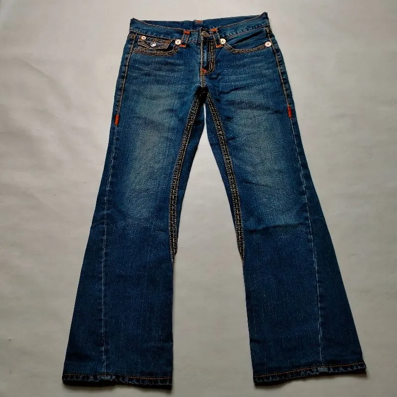 True Religion Vintage Jeans Pria blue photo 1
