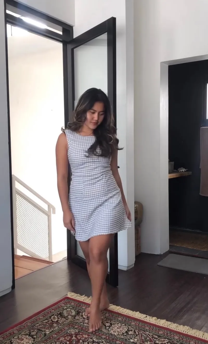 Casual Going out dress Wanita white photo 1