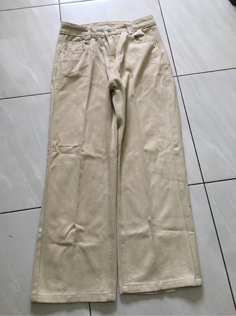 Vintage Jeans Pria cream photo 1