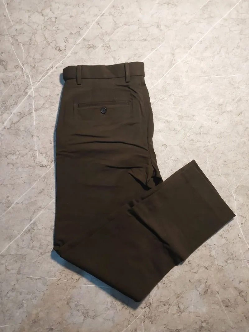 MUSINSA STANDARD Luxury Casual Casual pants Pria green black photo 1