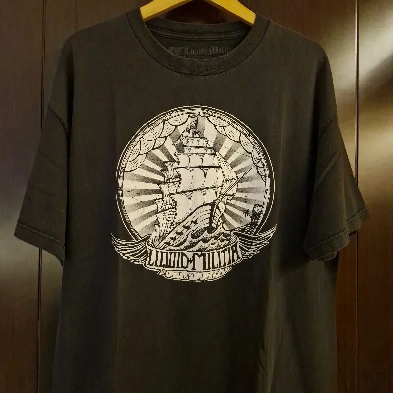 Casual T-shirt Pria black photo 1