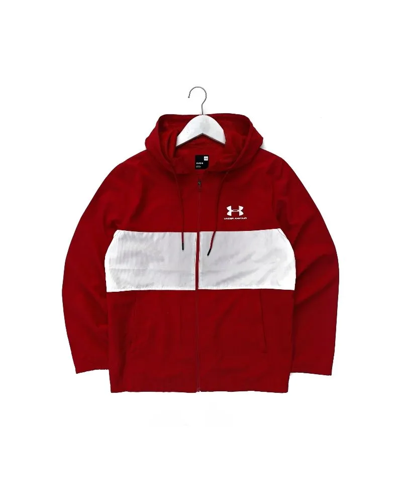 Under Armour Sportswear Windbreaker Pria white red photo 1