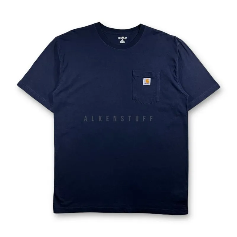 Carhartt Streetwear Minimalist T-shirt Pria navy photo 1