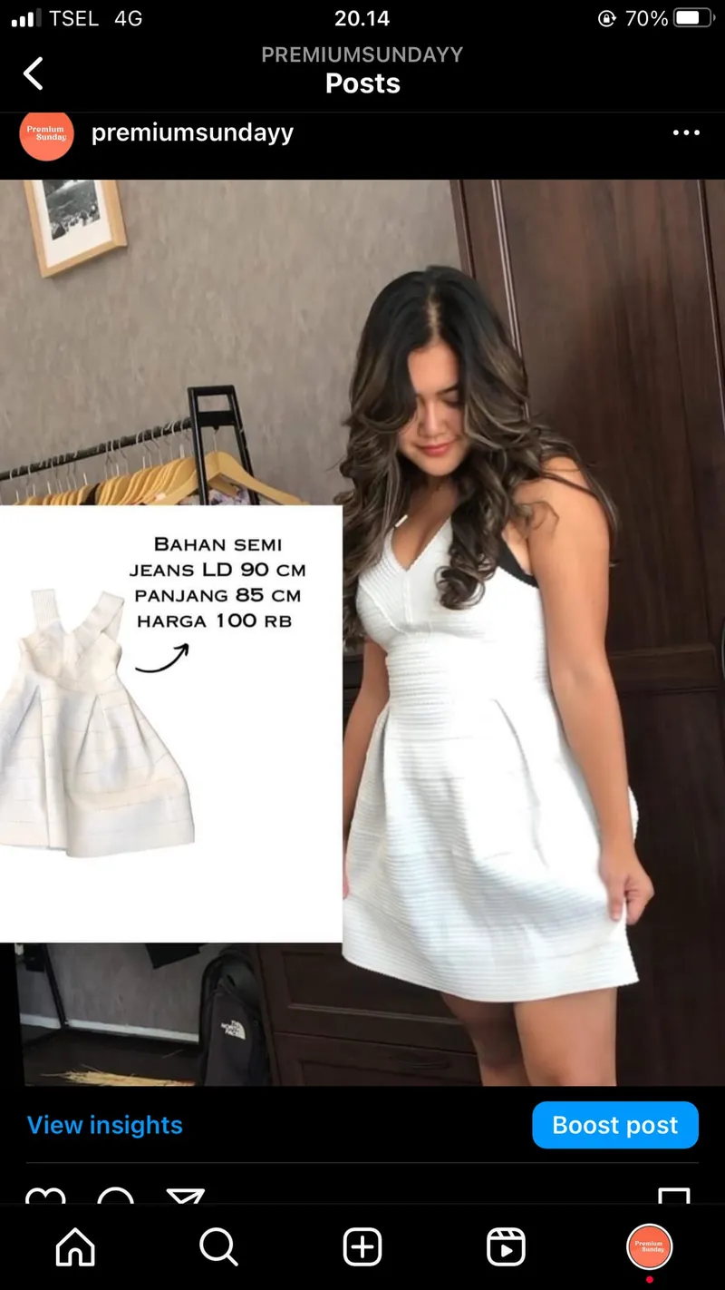 Casual Casual dress Wanita white photo 1