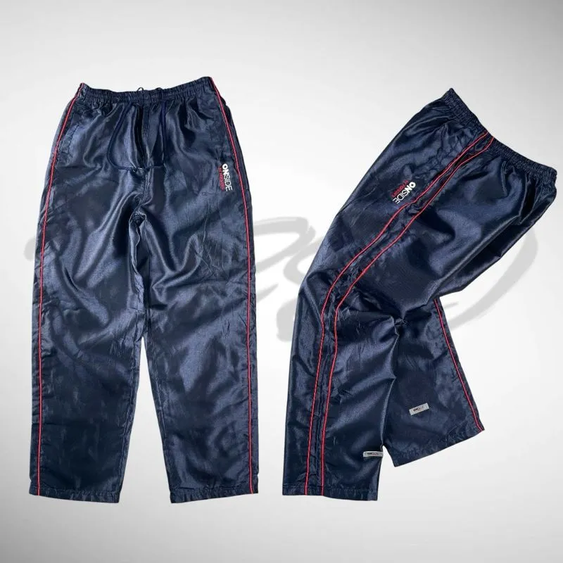 Gorpcore Sportswear Sweatpants & Joggers Pria navy red photo 1