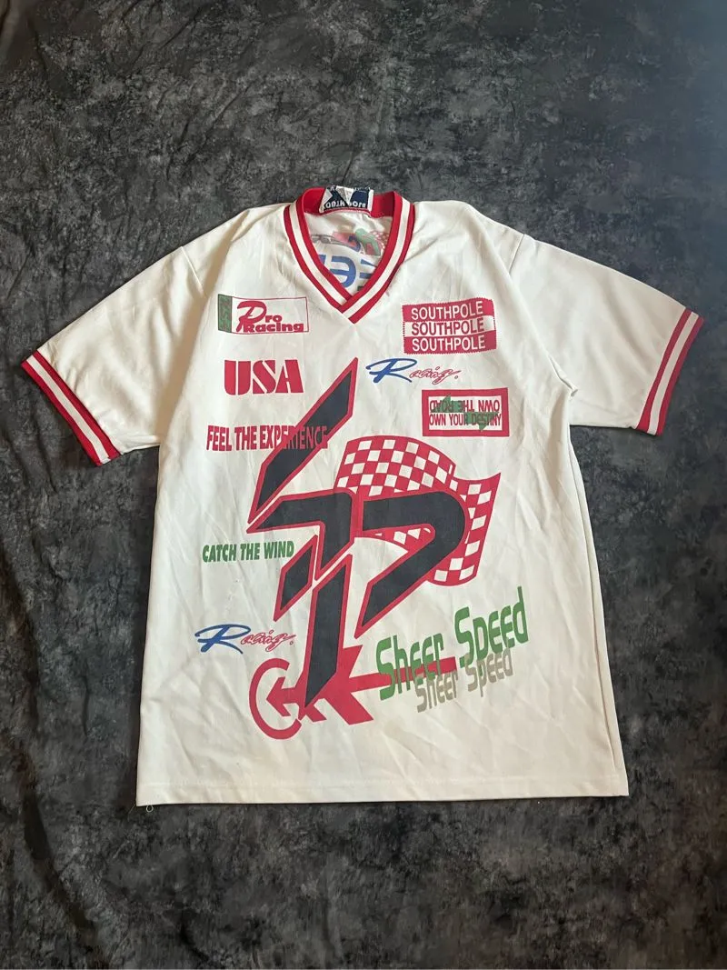 Southpole Streetwear Y2K Jersey Pria white photo 1