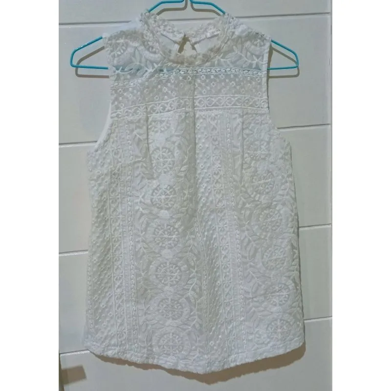 OLIVE des OLIVE Fairy Coquette Blouse Wanita white photo 1