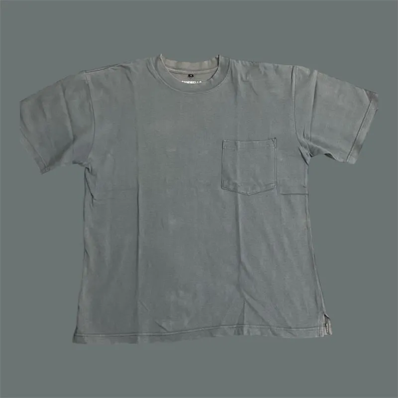Streetwear Skater T-shirt Pria gray photo 1