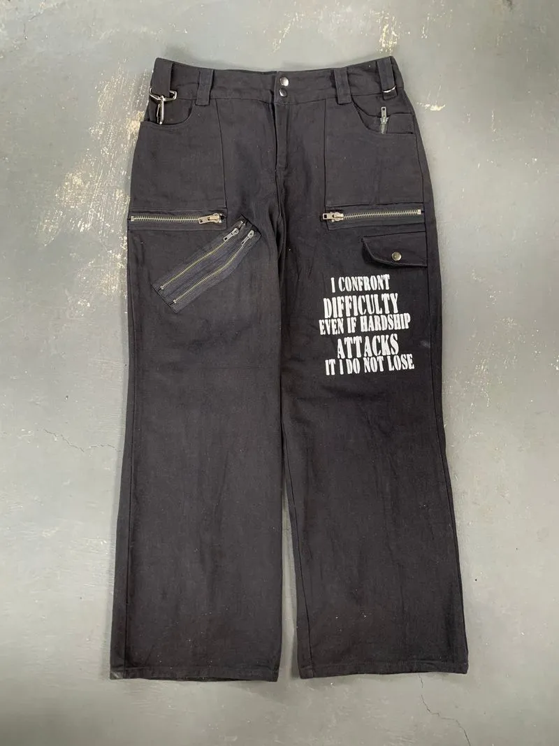 Sex Pot Revenge Avant Garde Emo Jeans Pria black photo 1