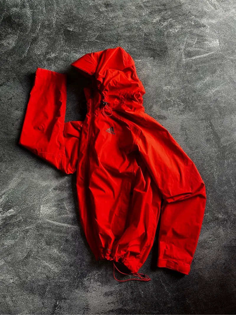 Adidas Gorpcore Leather jacket Pria orange photo 1