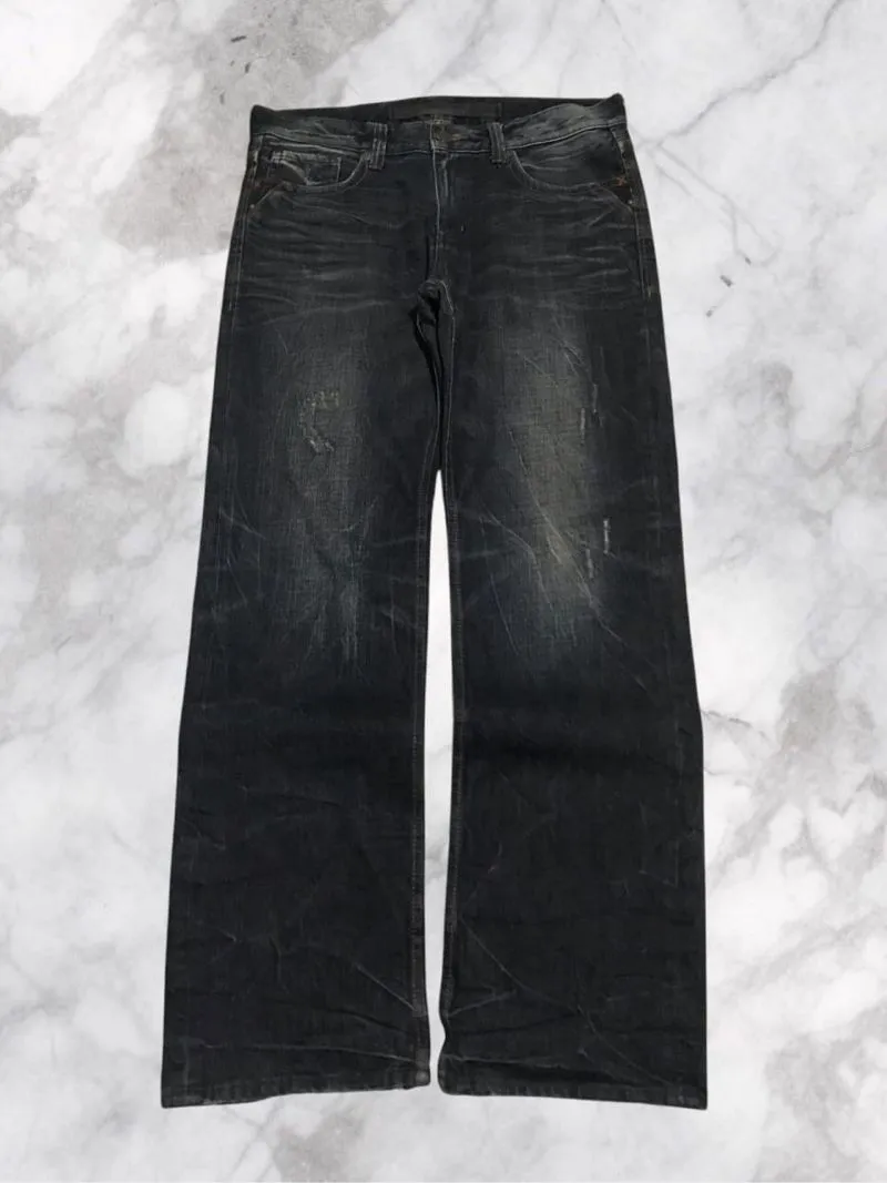 Y2K Jeans Pria black photo 1