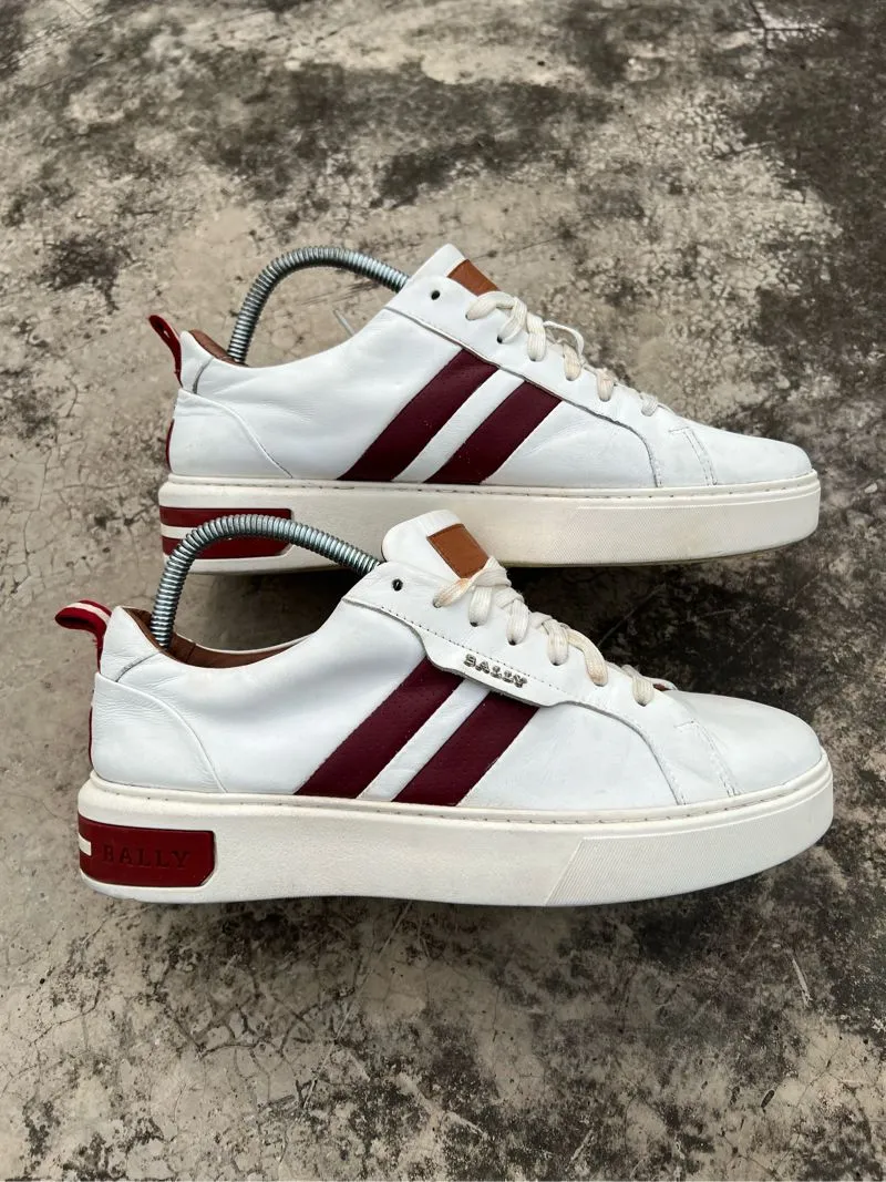 Bally Streetwear Luxury Sneakers Pria white photo 1