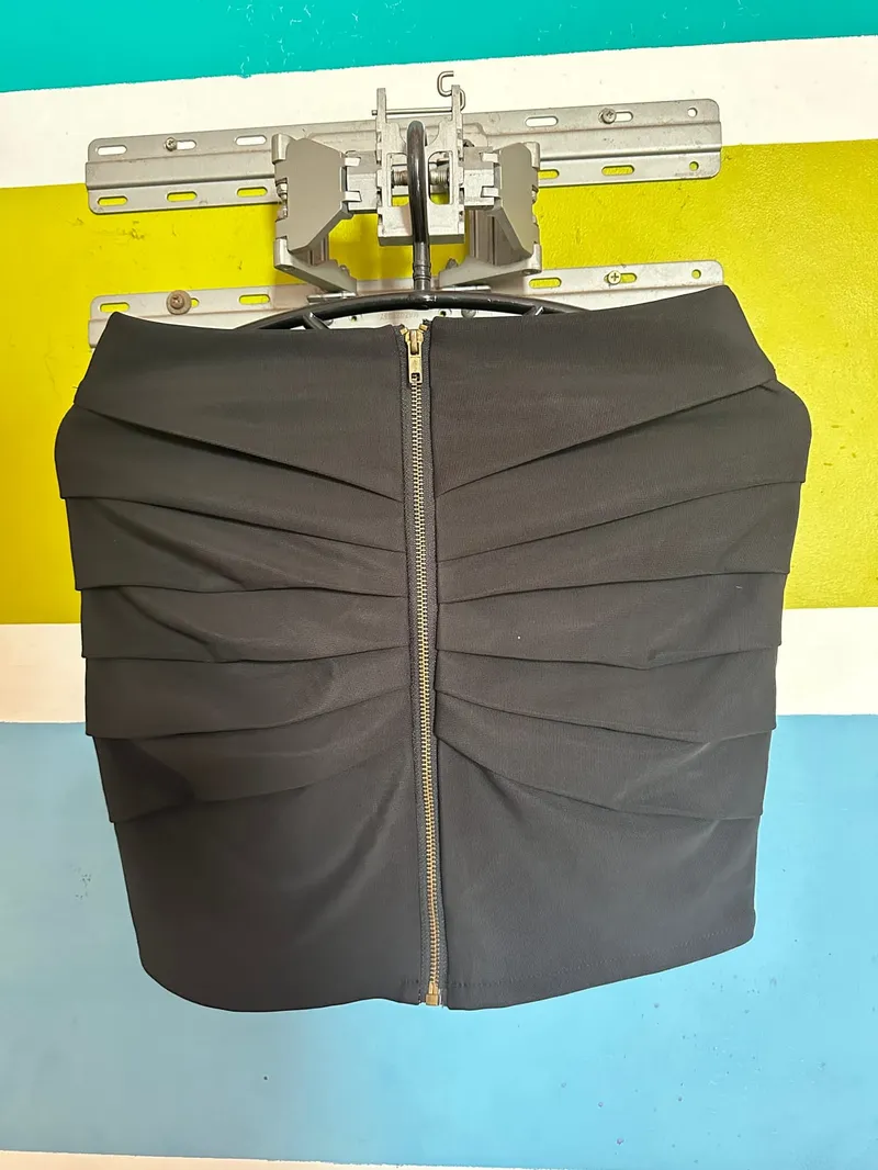 Casual Pencil skirt Wanita black photo 1