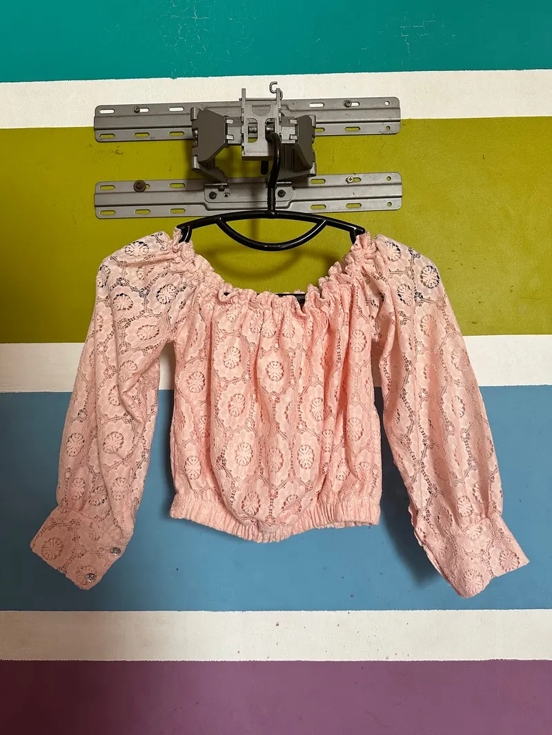 Coquette Crop top Wanita pink photo 1
