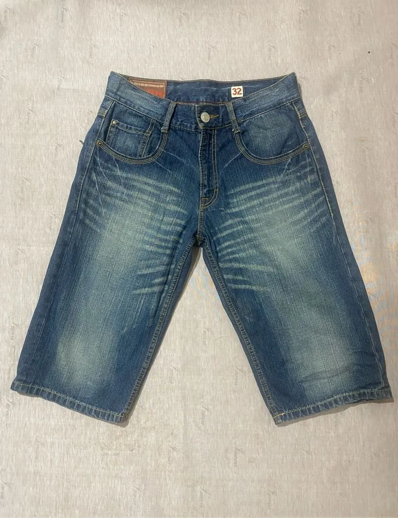 Rush Hour Streetwear Y2K Jeans Pria blue photo 1