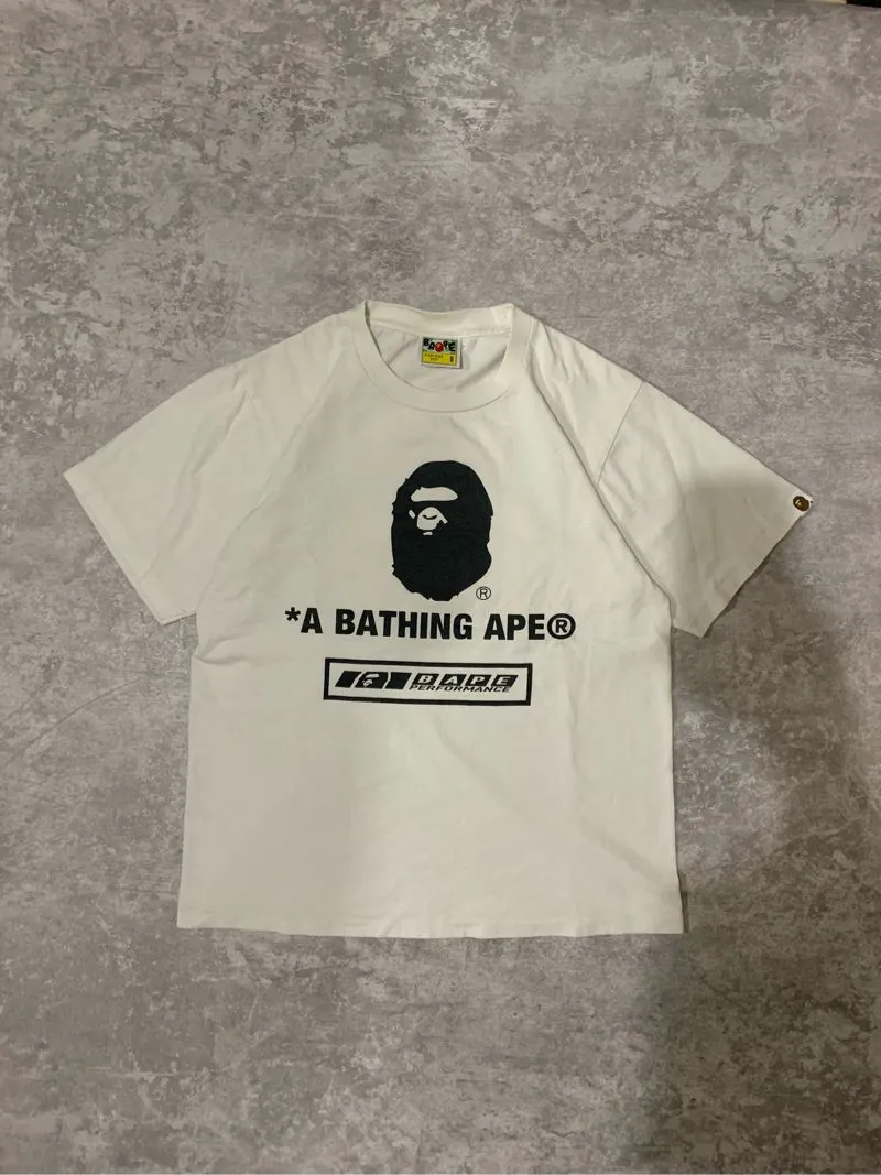 A Bathing Ape Streetwear T-shirt Pria white photo 1