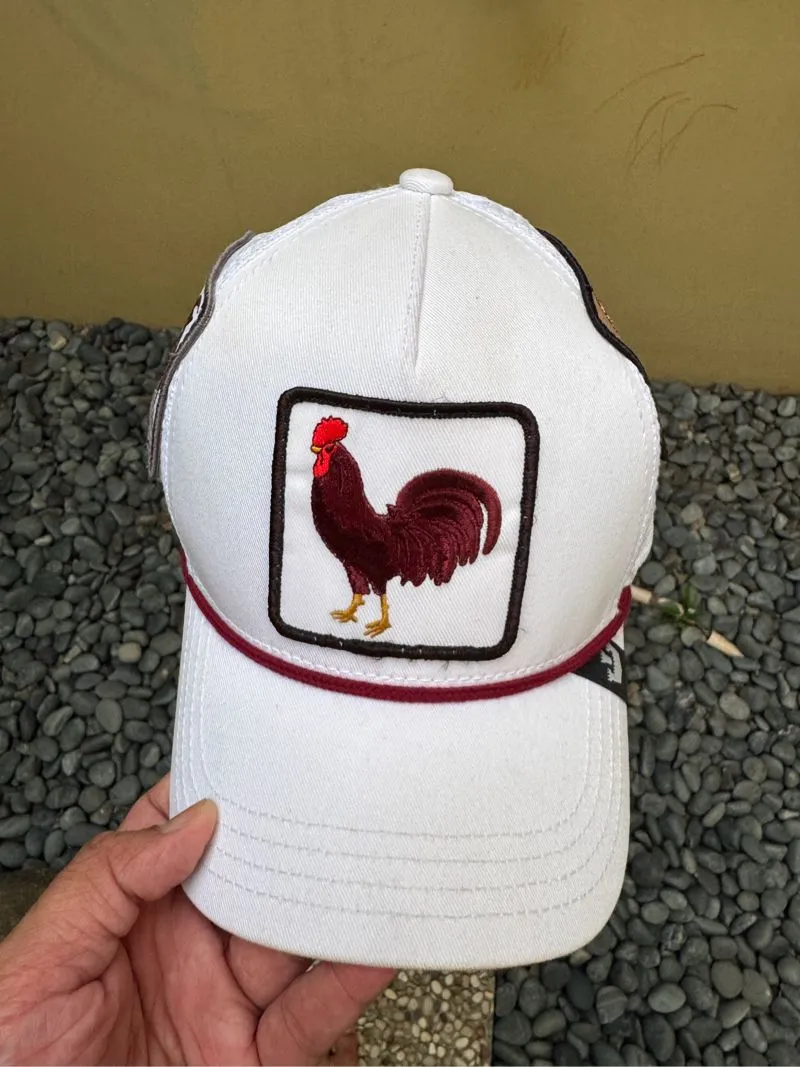 Made in USA Streetwear Luxury Hat Pria white photo 1