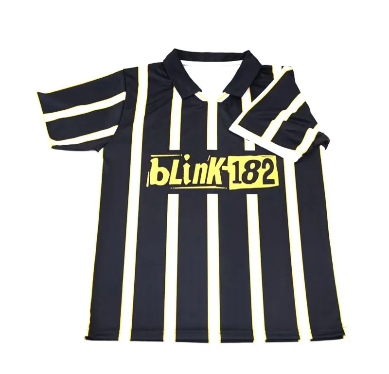 Grunge Indie Jersey Pria white black photo 1
