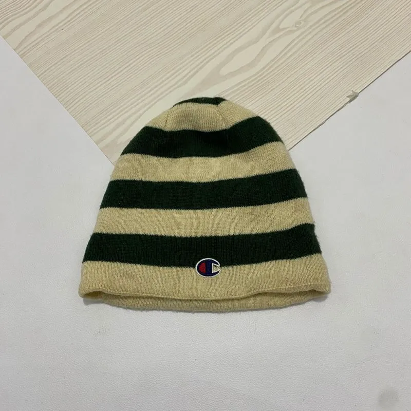 Champion Y2K Casual Hat Pria green cream photo 1