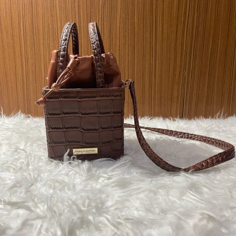 Luxury Casual Handbag Wanita brown photo 1