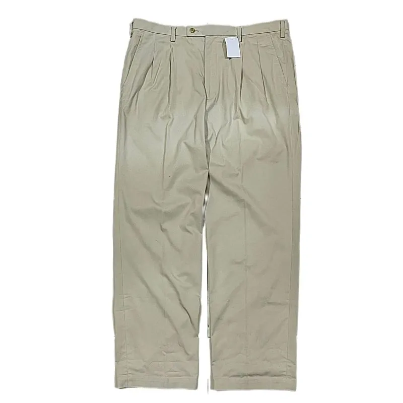 Uniqlo Grunge Indie Formal pants Pria khaki photo 1