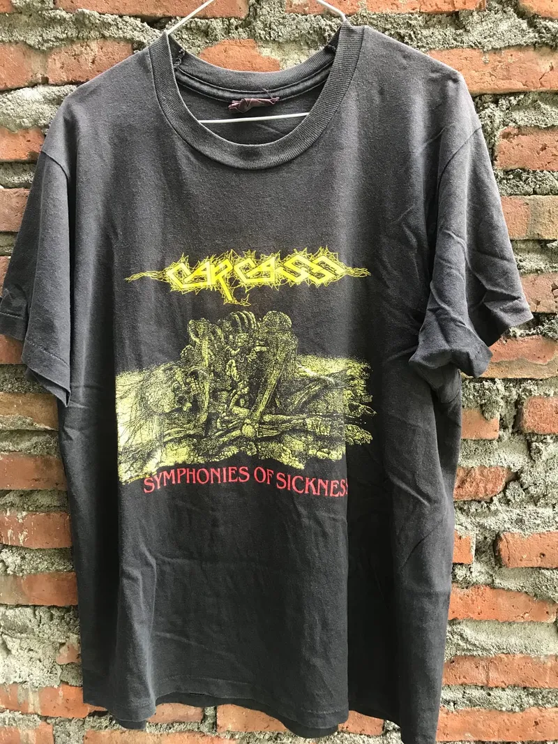 Vintage T-shirt Pria black photo 1