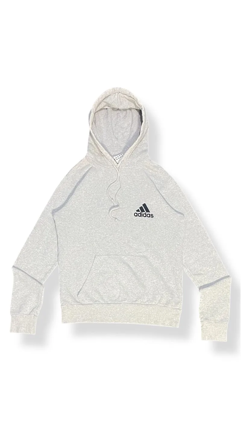 Adidas Streetwear Casual Hoody Pria silver photo 1