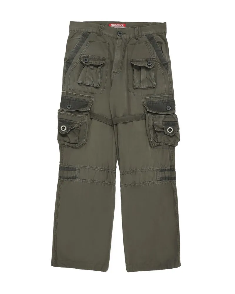 Birkenstock Streetwear Y2K Casual pants Pria green khaki photo 1