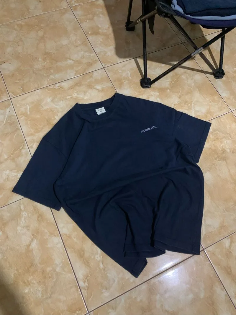 Casual T-shirt Pria navy photo 1