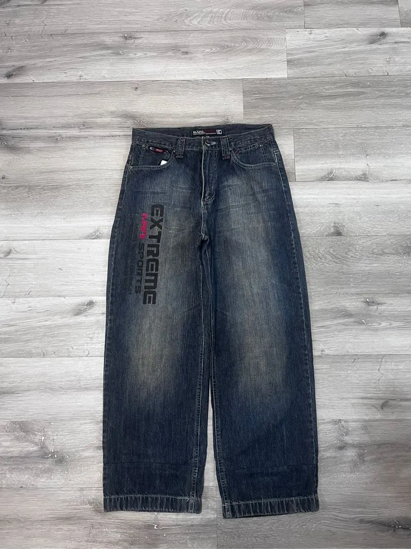 Vintage Y2K Jeans Pria blue photo 1