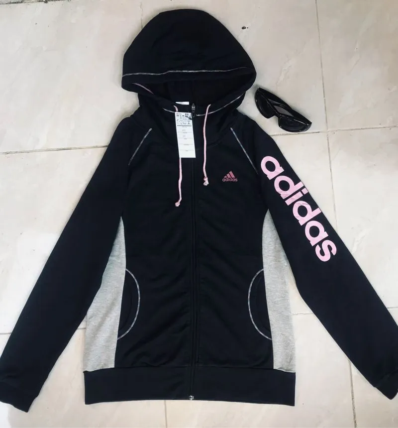Adidas Casual Reworked Hoody Pria pink black photo 1