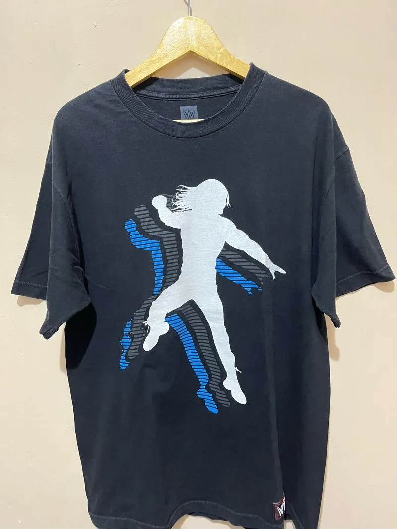 Y2K Casual T-shirt Pria black photo 1