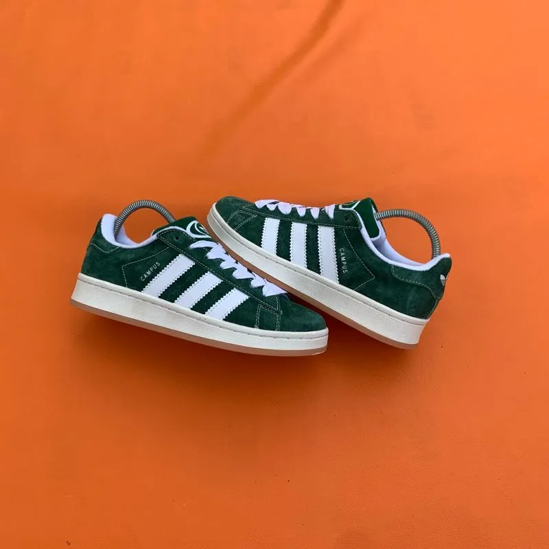 Adidas Streetwear Sneakers Pria white green photo 1