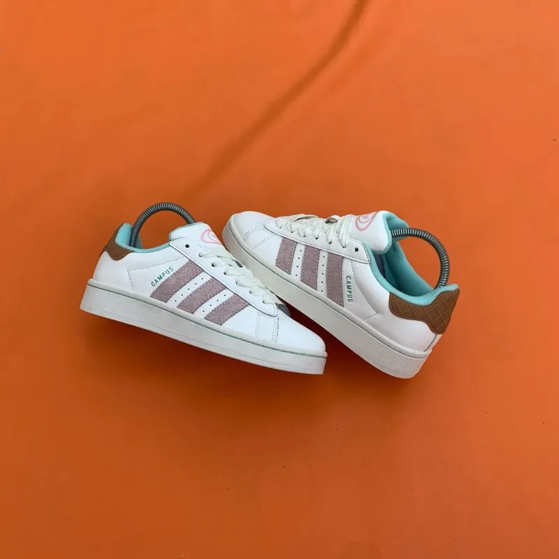 Adidas Streetwear Sneakers Wanita white pink photo 1