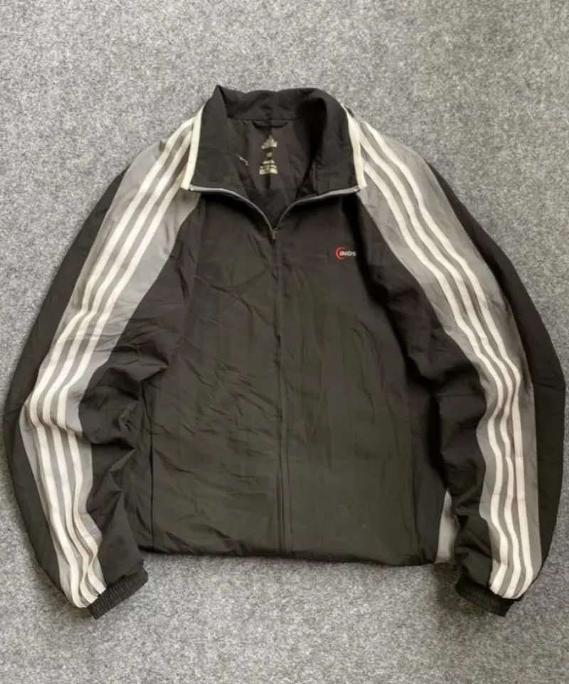 Adidas Streetwear Sportswear Windbreaker Pria black photo 1