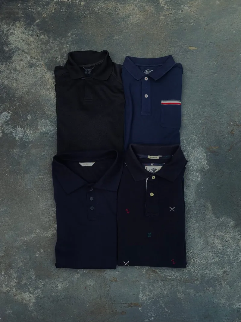 Giordano Casual Polo shirt Pria multicolor photo 1
