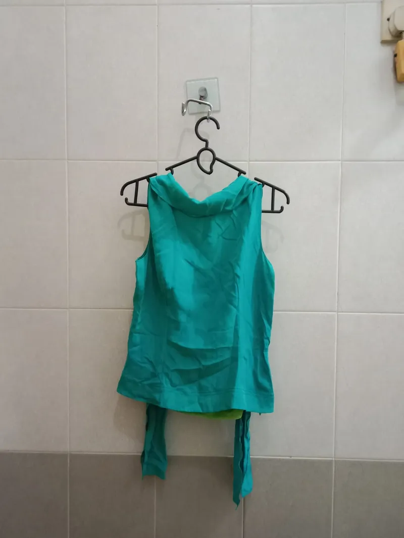 Prada Luxury Casual Blouse Wanita green photo 1