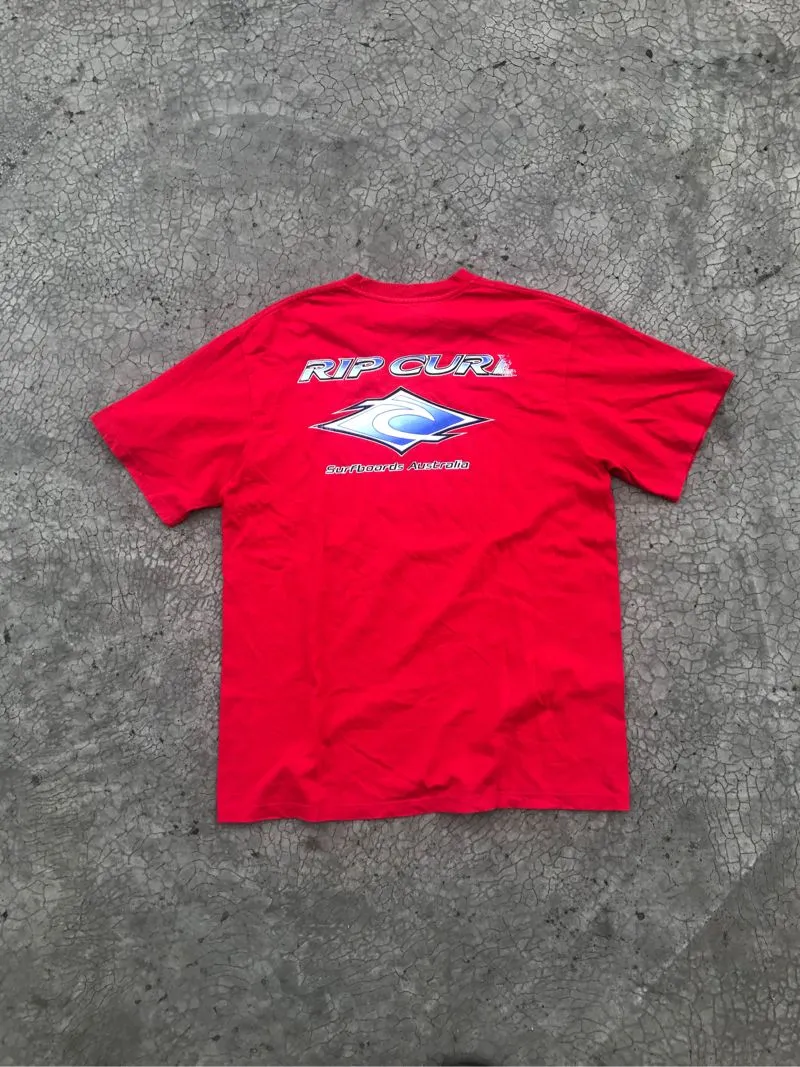 Rip Curl Vintage T-shirt Pria red photo 1