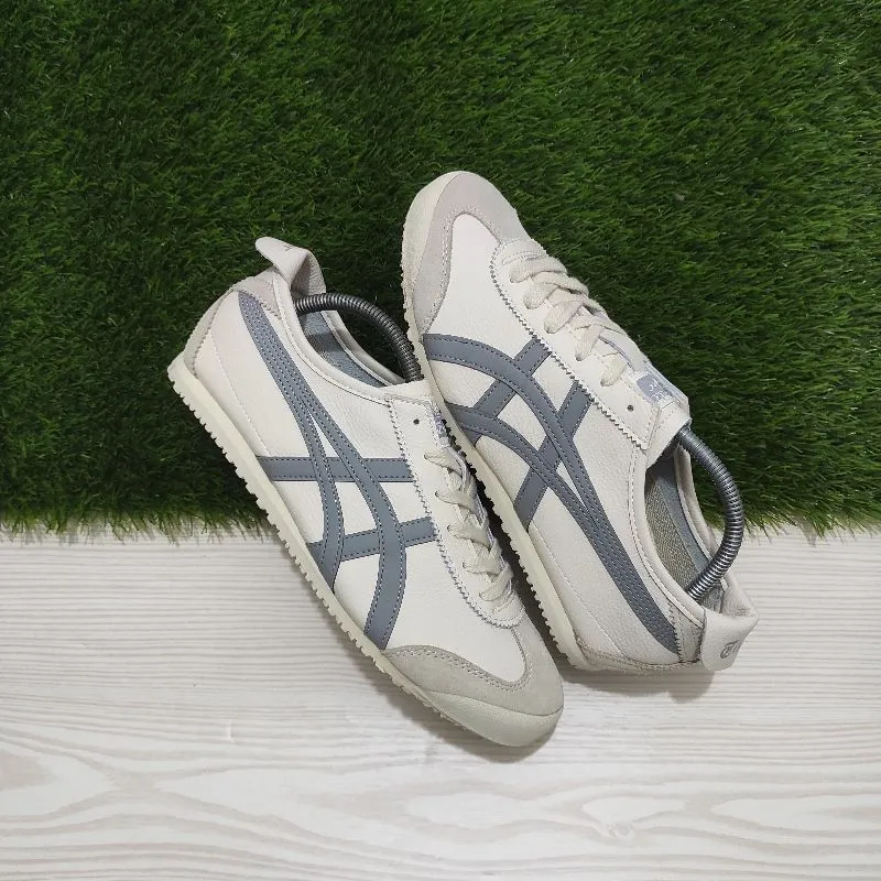 Onitsuka Tiger Casual Sneakers Pria gray cream photo 1