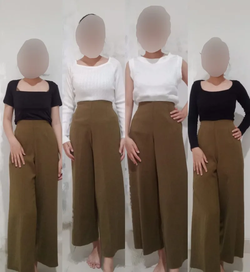Casual Culotte Wanita multicolor photo 1
