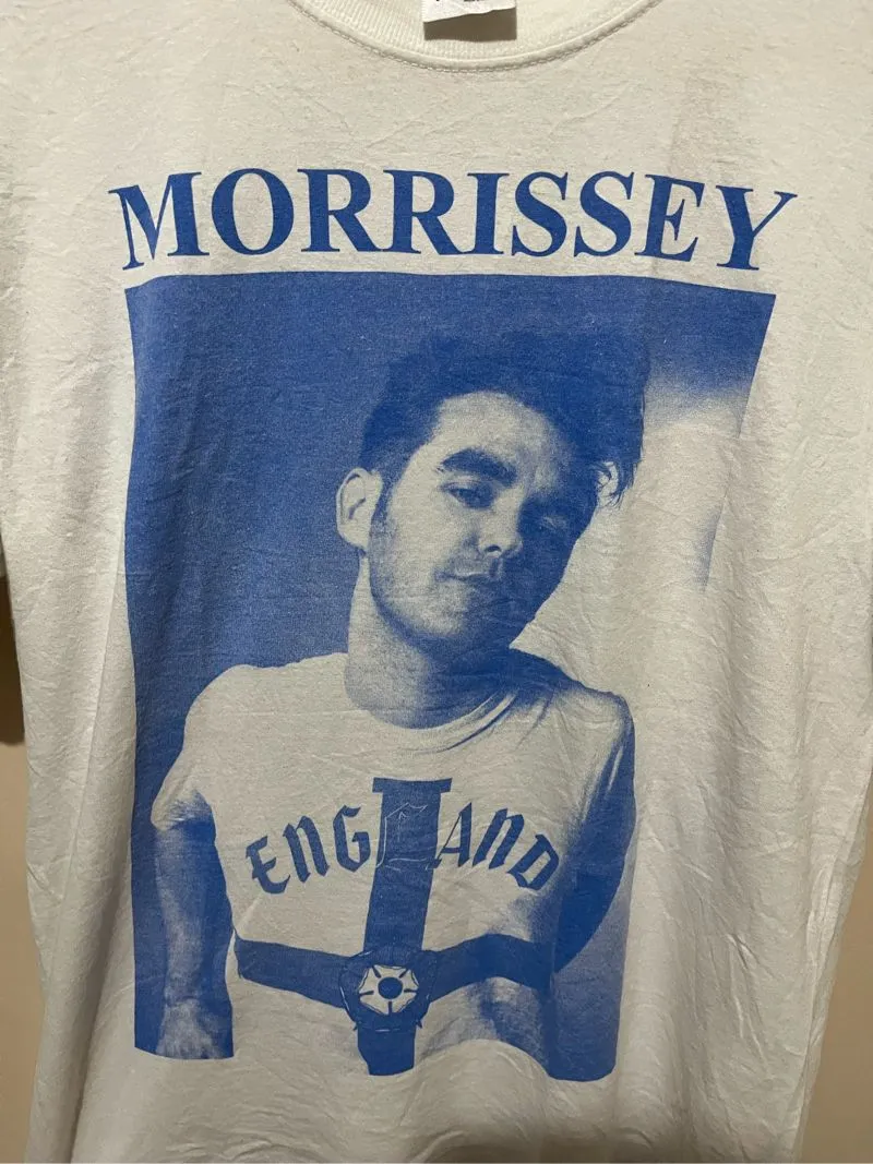 Vintage Casual T-shirt Pria white photo 1