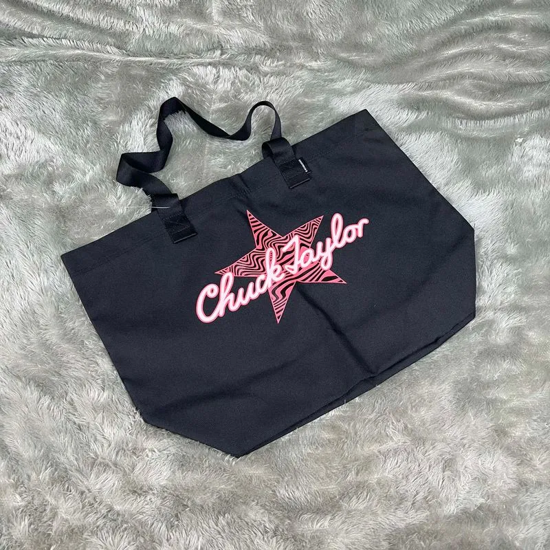 Converse Streetwear Casual Tote bag Wanita black photo 1
