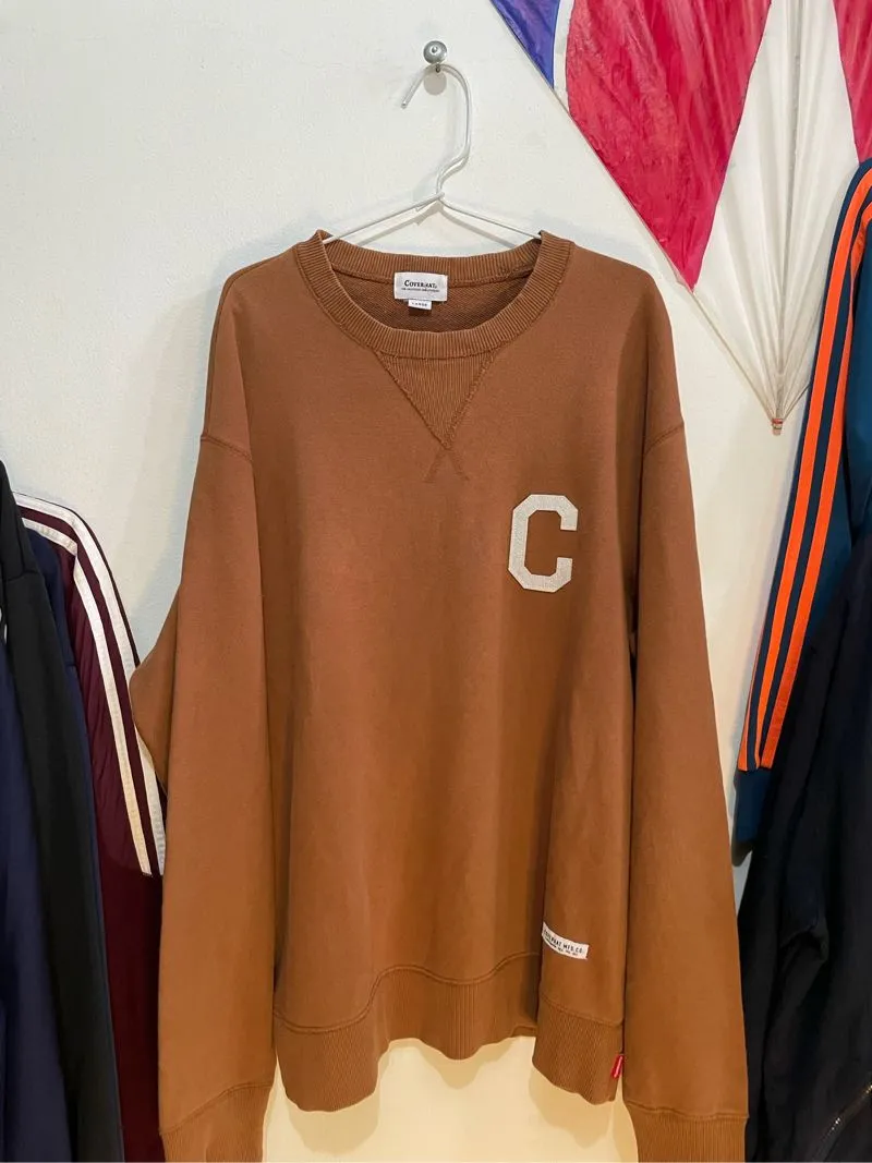 Covernat Casual Sweater Pria brown photo 1