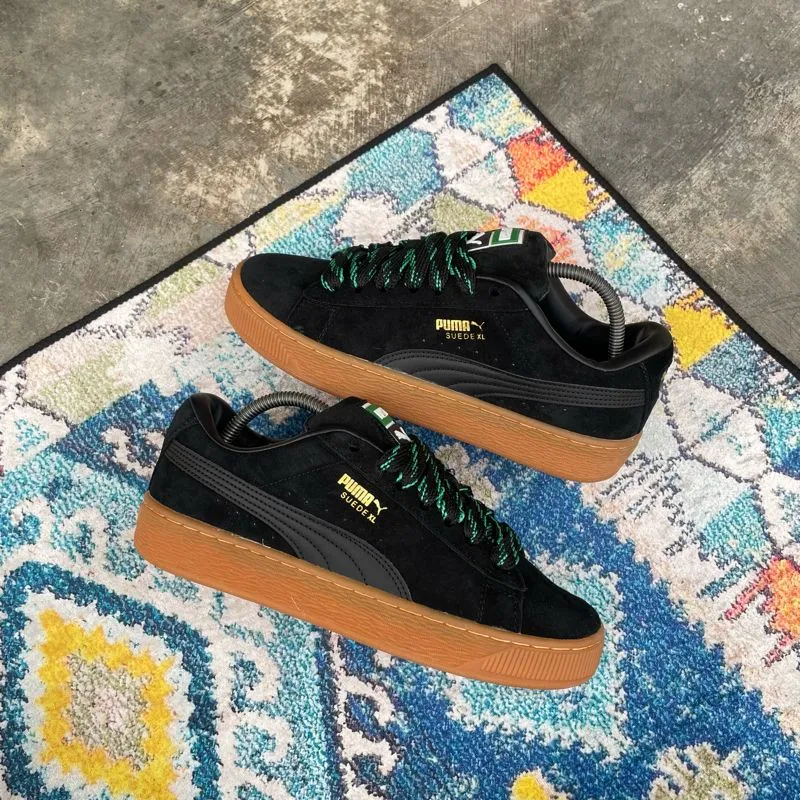 Puma Indie Casual Sneakers Pria black orange photo 1